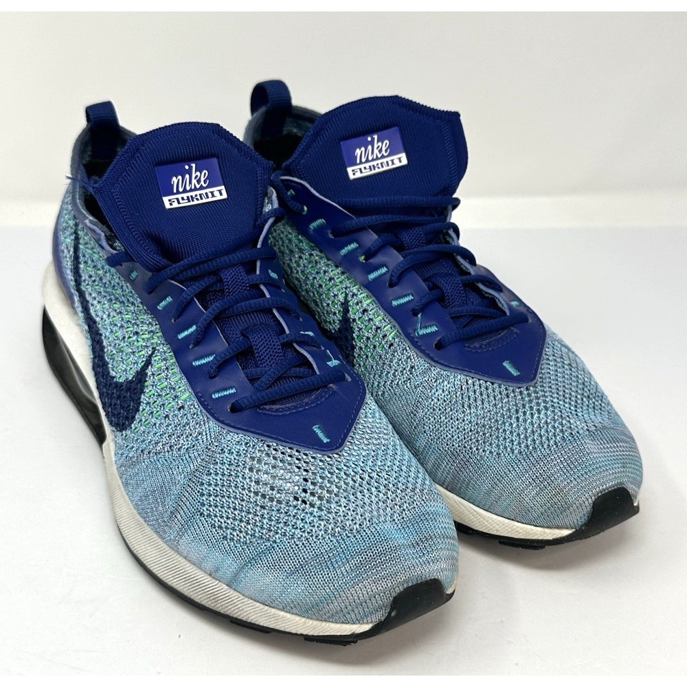 Nike Air Max Flyknit Racer Royal Blue Algae FD2765-400 Size 8.5 Men Running Shoe